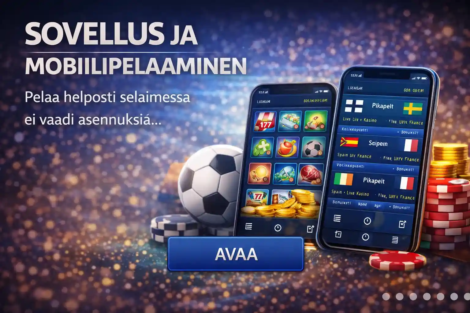 Älypuhelin, kasinopelit ja vedonlyönti mobiilissa Suomessa